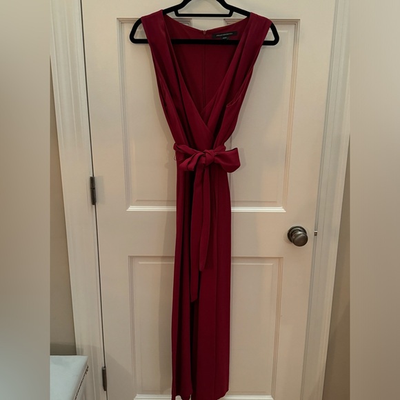 French Connection Pants - French connection red jumpsuit